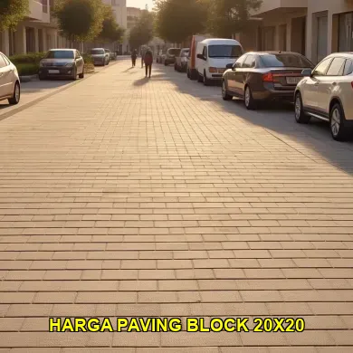 Harga Paving Block 20x20